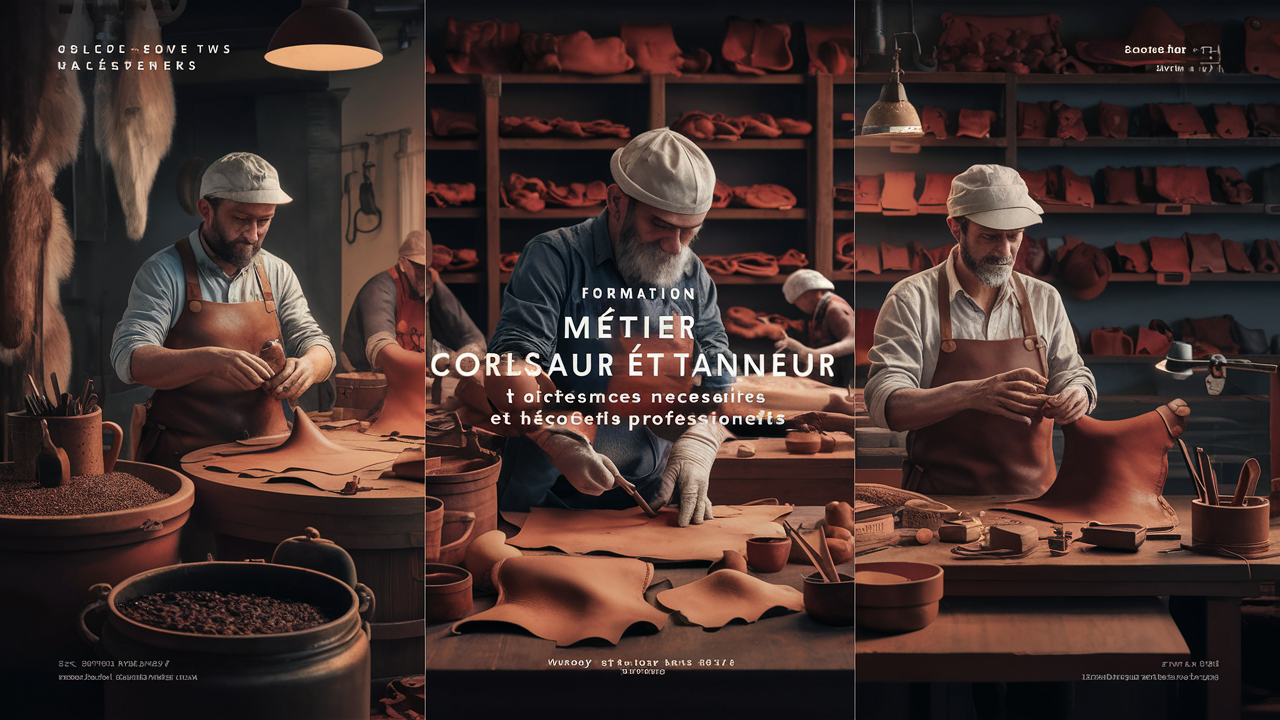 découvrez les formations essentielles pour devenir corroyeur ou tanneur. apprenez les compétences clés requises et explorez les débouchés professionnels dans ces métiers passionnants de l'industrie du cuir.